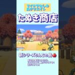 【あつ森】たぬき商店前ができるまで！島クリダイジェスト🍎｜マイデザなし【くらげーむ】