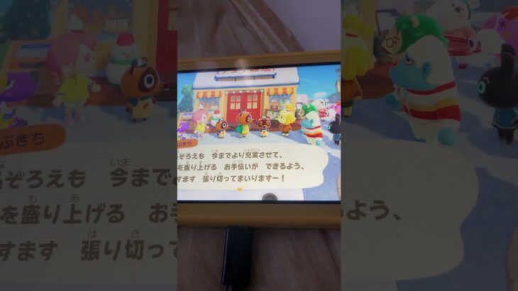 #あつ森 初公開サンリオ島タヌキ商店記念セレモニー #あつ森 #あつまれどうぶつの森 #あつ森