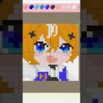 ドット絵ってムズイよな #あつ森 #マイデザ #びじぱと #苑楽アソビ #幽凪こなた#さんしあ#キルハ#ナガレ