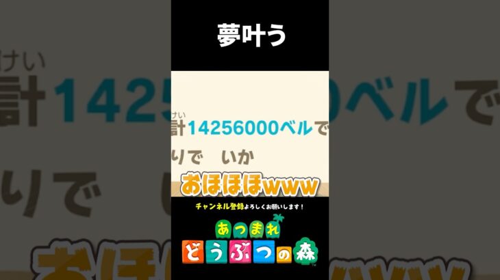 【あつ森】この時をずっと待ってました