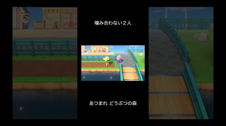 【あつ森】噛み合わない２人
