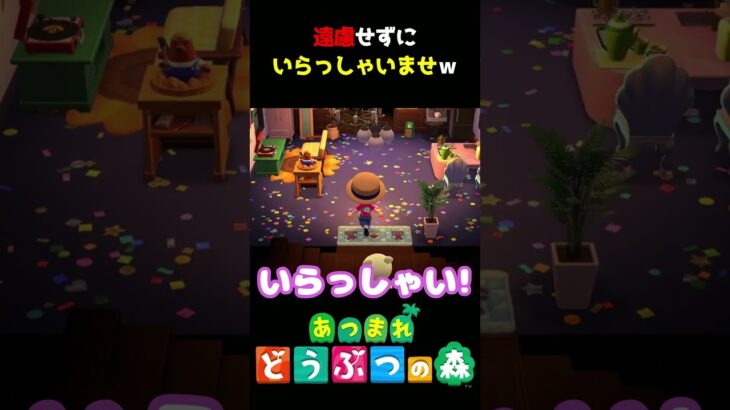【あつ森】遠慮しなくていいのよ?!ｗ