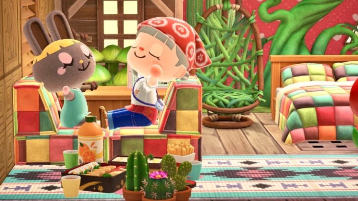 【あつ森】【ハピパラ】ミミィのみんなの噂になる別荘！！　【あつまれどうぶつの森】