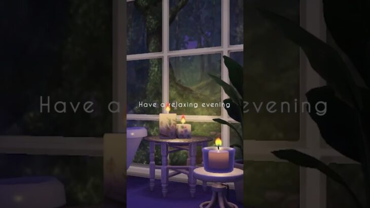 まったり夜時間🕯️🍃あつ森vlog #animalcrossingnewhorizons #animalcrossing #あつ森 #あつまれどうぶつの森 #vlog
