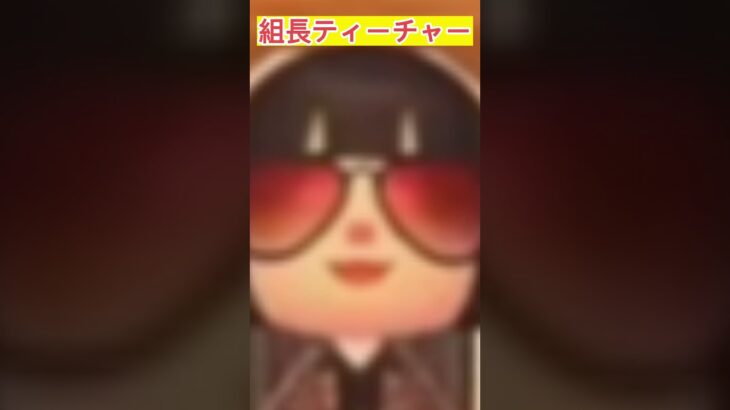 ドパガキが好きな音源ですよww #あつ森 #組長ティーチャー #ハンバグ侍 #ネタ動画