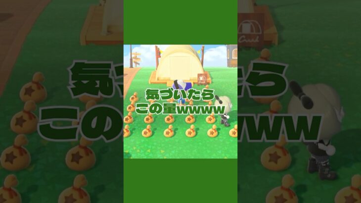 【あつ森】ずっと配信に来てくれる視聴者さんが…！太っ腹でした…💸wwありがとうっ！！！✨😢 #あつ森 #あつまれどうぶつの森 #animalclossing #ゲーム配信 #しゅまのゲーム帳