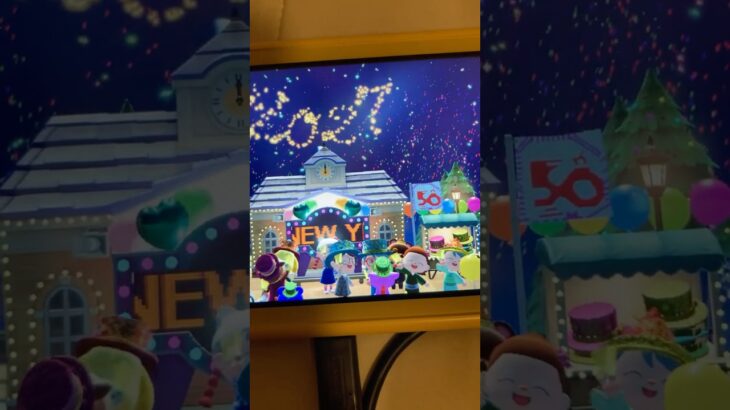 #あつ森 #あつまれどうぶつの森 #ゲーム カウントダウン2026年→2027年りらたんのんのんぶちうさぎさんでやったよ