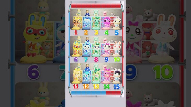 【あつ森クイズ】第61問！仲間はずれは何番でしょう？ #あつ森 #けけアイドル #animalcrossing #あつまれどうぶつの森