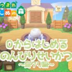 【あつ森配信】ルーティーンしながら家具集め！０から新しく始めるあつ森生活#9