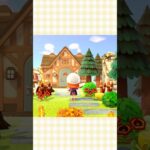 【あつ森】あかきいろパンジーとヒヤシンスランプが似合う古民家 #acnh #animalcrossing #ゆっくりにっき #あつ森