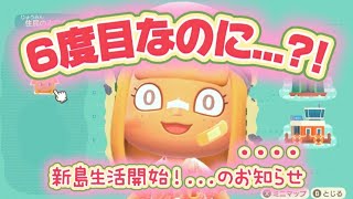 【あつ森】お知らせ📣新島シリーズやります！| サクッとゆったりライフ #animalcrossing