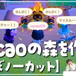 【あつ森】cacaoの島を作ってみよう！ほぼノーカットでお届けします【cacao】