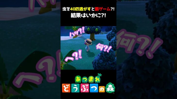 【あつ森】失敗したら罰ゲームでモノマネ?!結果はいかに?!