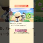 【あつ森】ジャックが遊びに来るって@たーさんの趣味の部屋 #たーさん住民と遊ぶ#あつ森ジャック#youtubeshorts