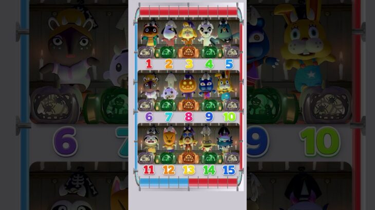 【あつ森クイズ】第103問！仲間はずれは何番でしょう？ #あつ森 #けけアイドル #animalcrossing #あつまれどうぶつの森