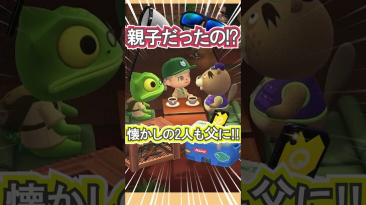 懐かしの2人の意外な関係!?【あつ森】 #Shorts #あつ森