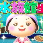 【あつ森】24時間水族館で生活してみた🐟【あつまれどうぶつの森】