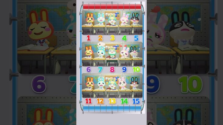 【あつ森クイズ】第87問！仲間はずれは何番でしょう？？ #あつ森 #けけアイドル #animalcrossing #あつまれどうぶつの森