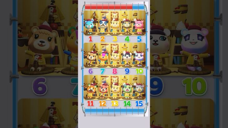 【あつ森クイズ】第90問！仲間はずれは何番？ #あつ森 #けけアイドル #animalcrossing #あつまれどうぶつの森