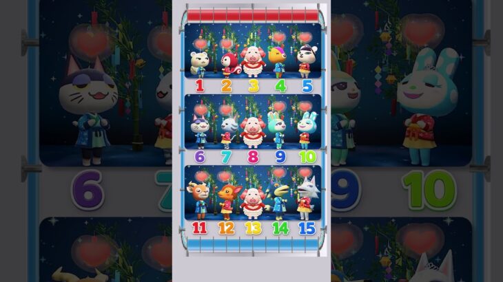 【あつ森クイズ】第99問！仲間はずれは何番？ #あつ森 #けけアイドル #animalcrossing #あつまれどうぶつの森