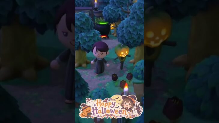 【あつ森】HappyHalloween | 怪しげなハロウィン🎃
