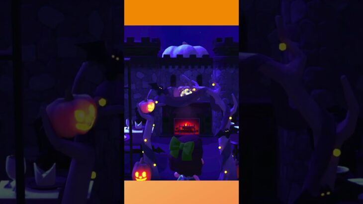 【あつ森】ハロウィン島クリエイト🎃👻 #Shorts #あつ森