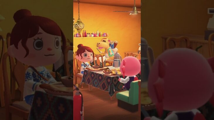 【あつ森】インドカレー屋さんレイアウト #あつ森 #あつまれどうぶつの森 #あつ森すきな人と繋がりたい #animalcrossingnewhorizons