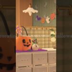 ハロウィンの飾り付け🎃 #animalcrossingnewhorizons #animalcrossing #acnh #vlog #あつ森 #あつまれどうぶつの森