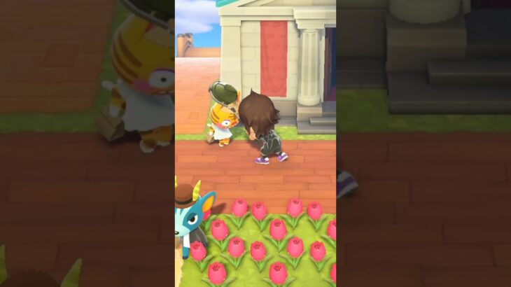 【あつ森】久しぶりにバケモノを網で叩きまくるぞー！！！　#shorts #あつ森
