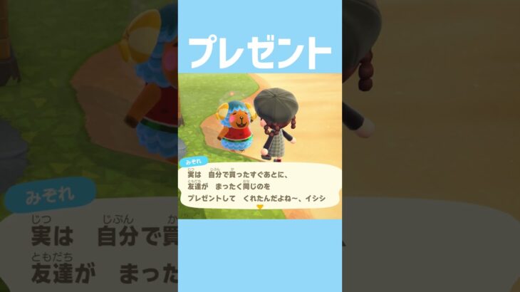 【あつ森】お揃いだね⛄️🫶 #あつ森 #あつまれどうぶつの森 #ゲーム #shorts