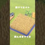 田んぼをつくる｜あつ森｜島クリエイト