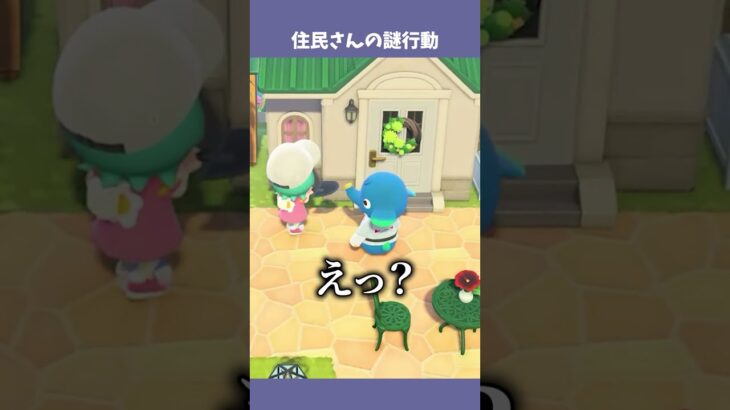 エックスエルがストーカー化してる… #あつ森  #あつまれどうぶつの森  #女性ゲーム実況