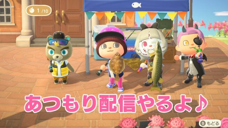 【あつ森】のんびり遊ぼう#あつまれどうぶつのもり
