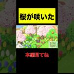 【あつ森】春が来た！？！！
