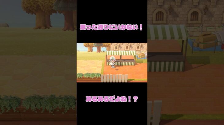 本当は端に飾りたかった。[あつまれどうぶつの森]#あつ森