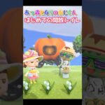 あつ森となりのおじさんはじめての開放トイレ