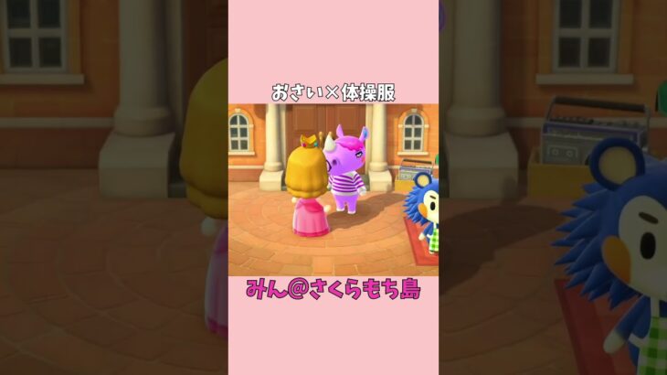 【あつ森】ボルトからの貰い物をおさいに着せたら神着こなし見れた😂