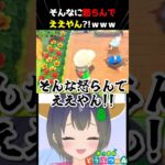 【あつ森】そんなに怒らんでええやんｗｗｗ