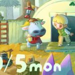 【あつ森】ピンクブルー島を振り返りながら完成ツアーの台本作り🚩