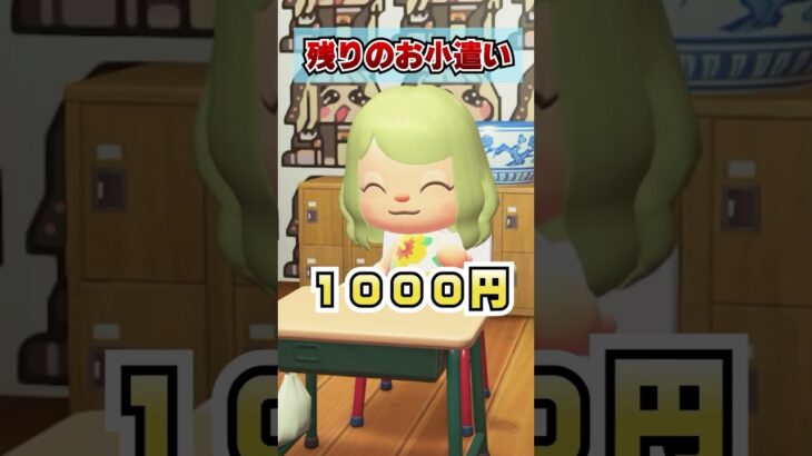 残りのお小遣いwww [あつまれどうぶつの森]